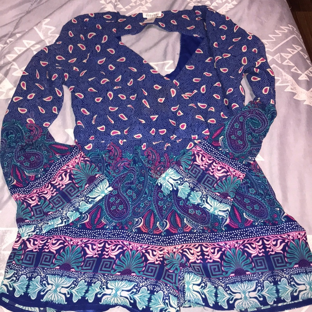A romper blue !!